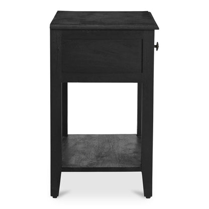 Corrine Nightstand Black