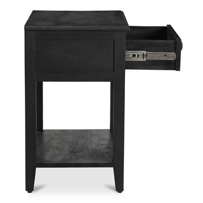 Corrine Nightstand Black