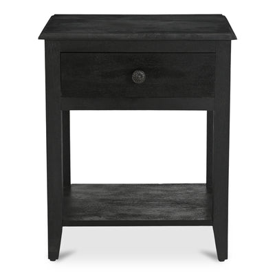 Corrine Nightstand Antique Black | Black