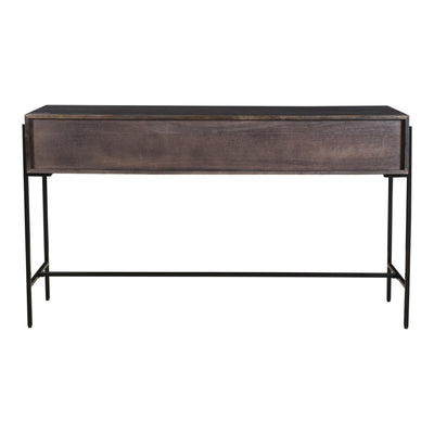 Tobin Console Table Light Brown by Moe's Home