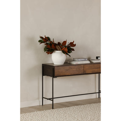Tobin Console Table Light Brown by Moe's Home