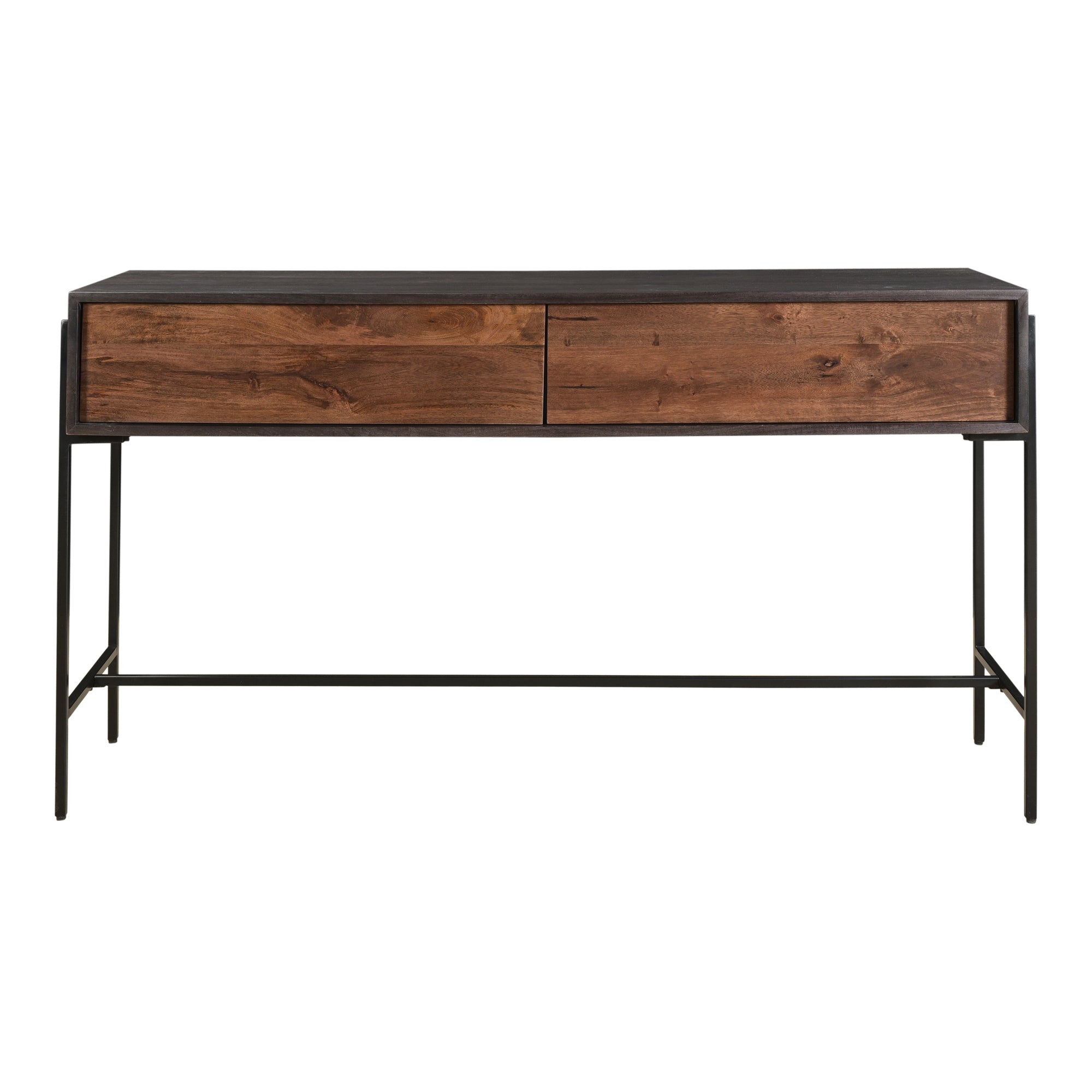 Tobin Console Table Light Brown | Brown