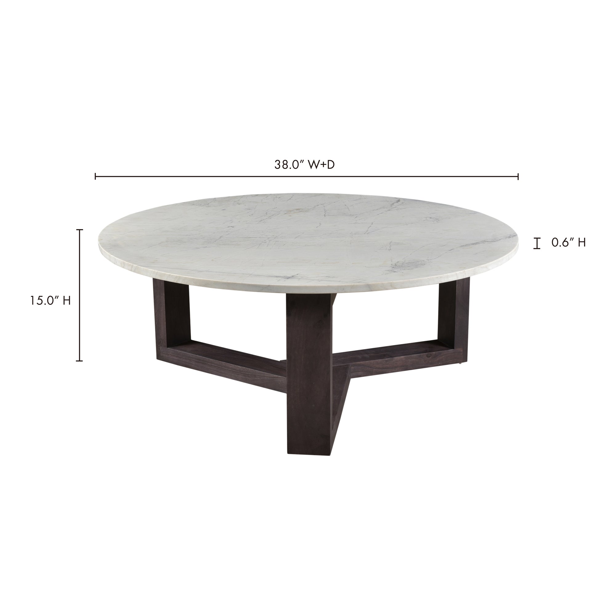 Jinxx Coffee Table Charcoal Grey