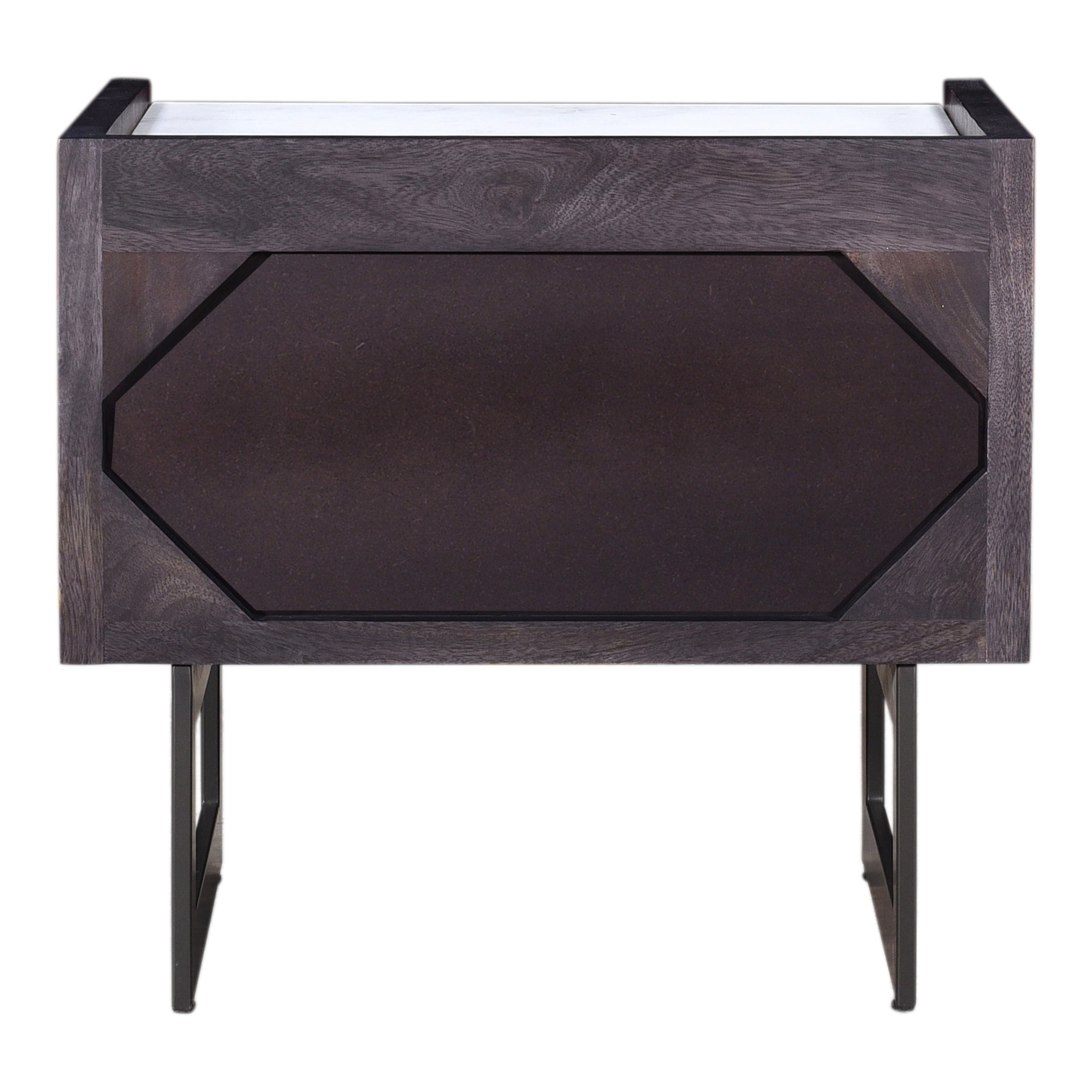 Paloma Nightstand Charcoal Grey