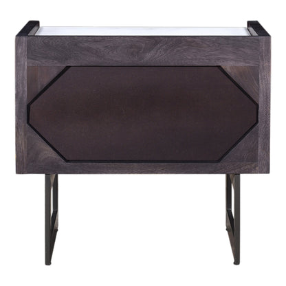 Paloma Nightstand Charcoal Grey