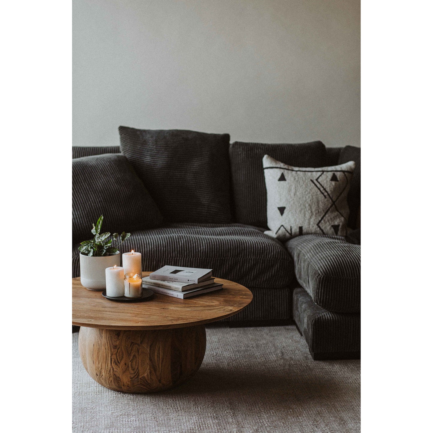 Bradbury Coffee Table Natural by Moe's Home