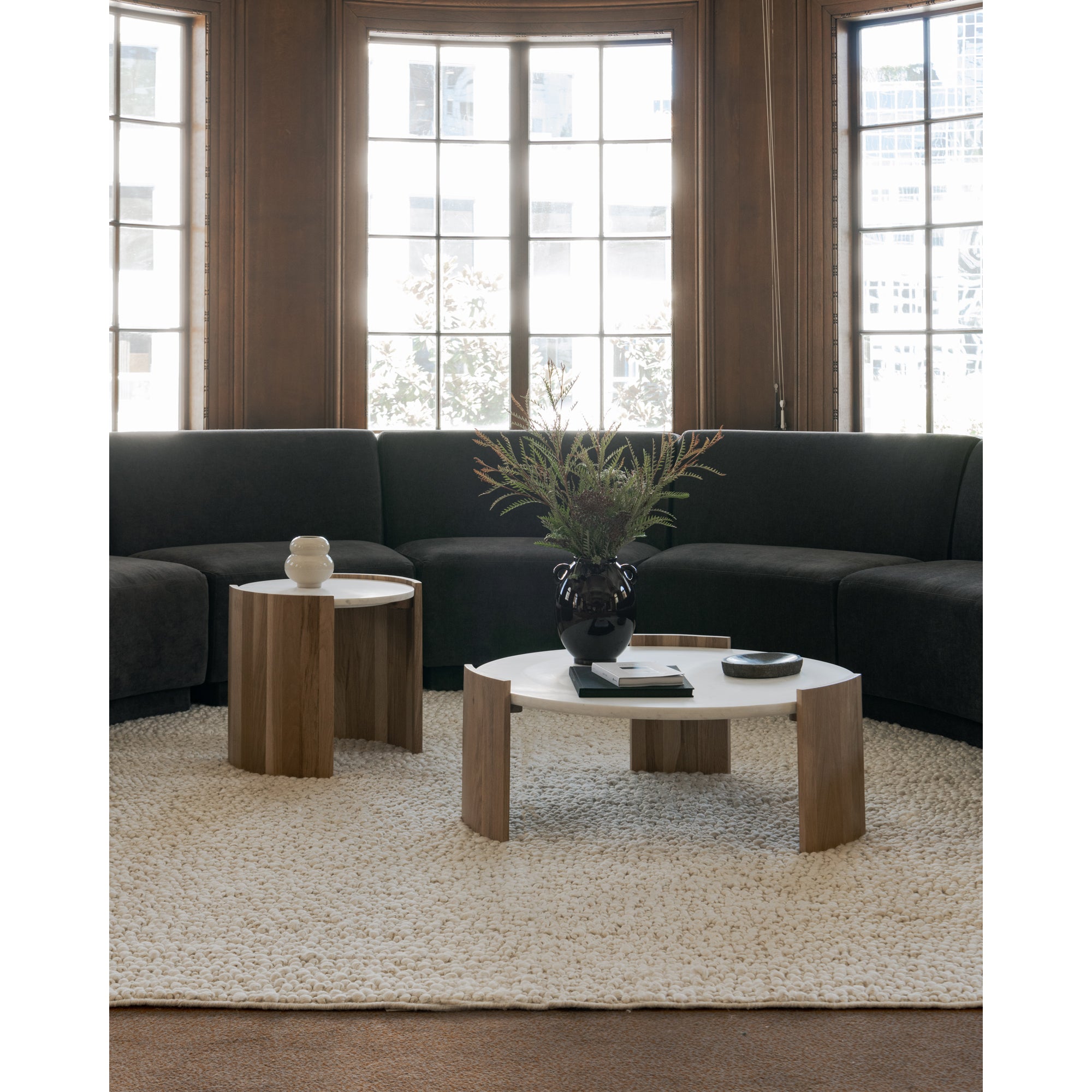 Dala Coffee Table White