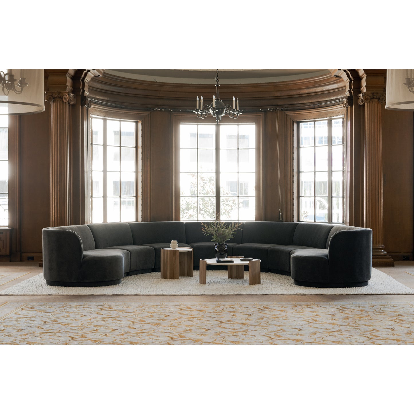 Dala Coffee Table White by Moe's Home