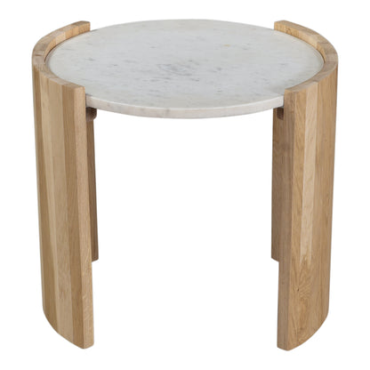 Dala Side Table White