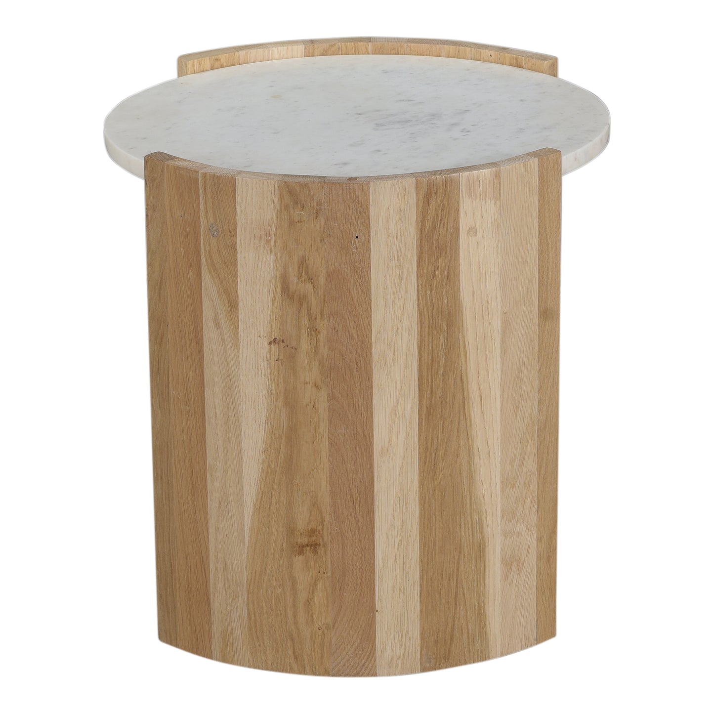 Dala Side Table White by Moe's Home