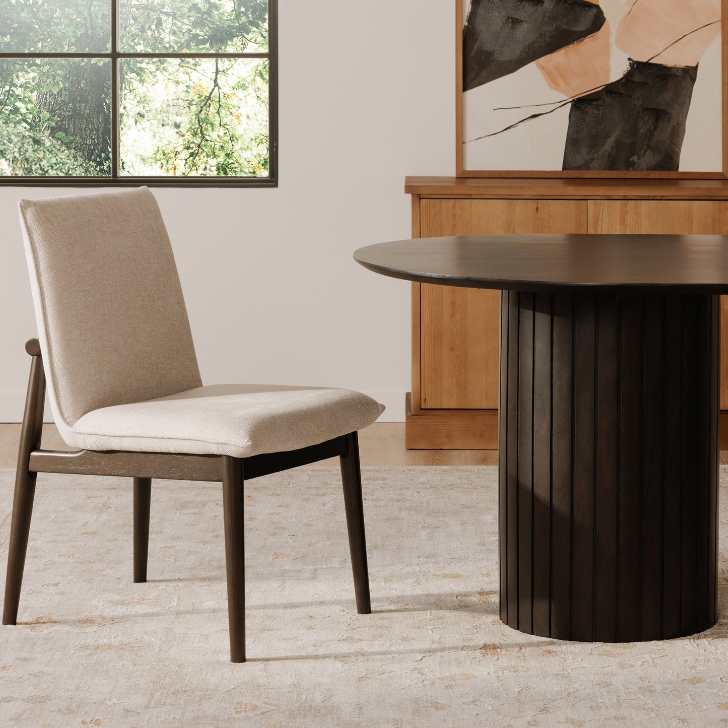 Povera Dining Table Black by Moe's Home