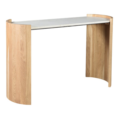 Dala Console Table White by Moe's Home