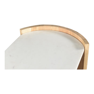 Dala Console Table White by Moe's Home