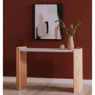 Dala Console Table White by Moe's Home