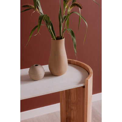 Dala Console Table White by Moe's Home