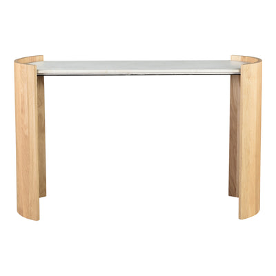 Dala Console Table White | Natural