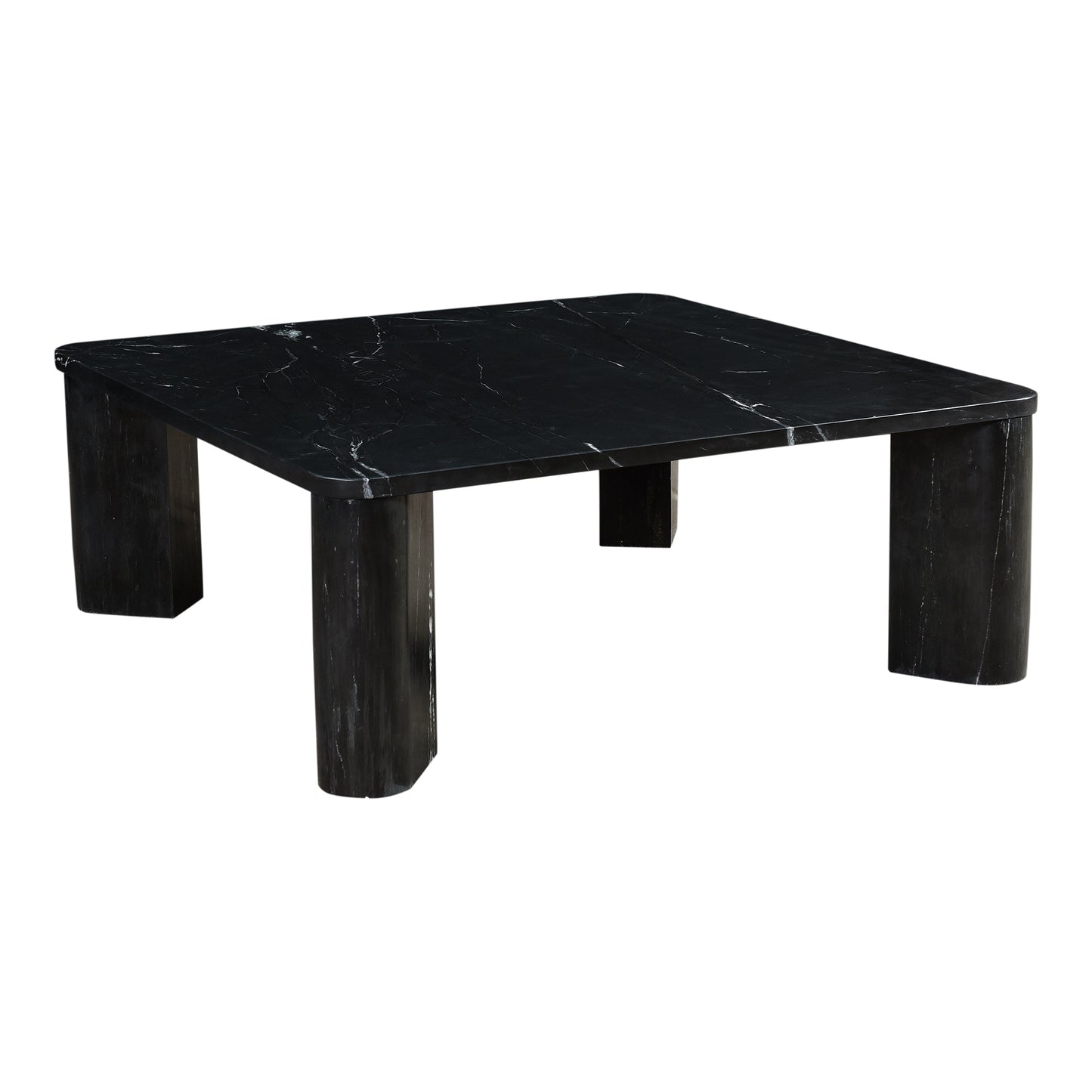 Segment Coffee Table Jetty Black by Moe's Home
