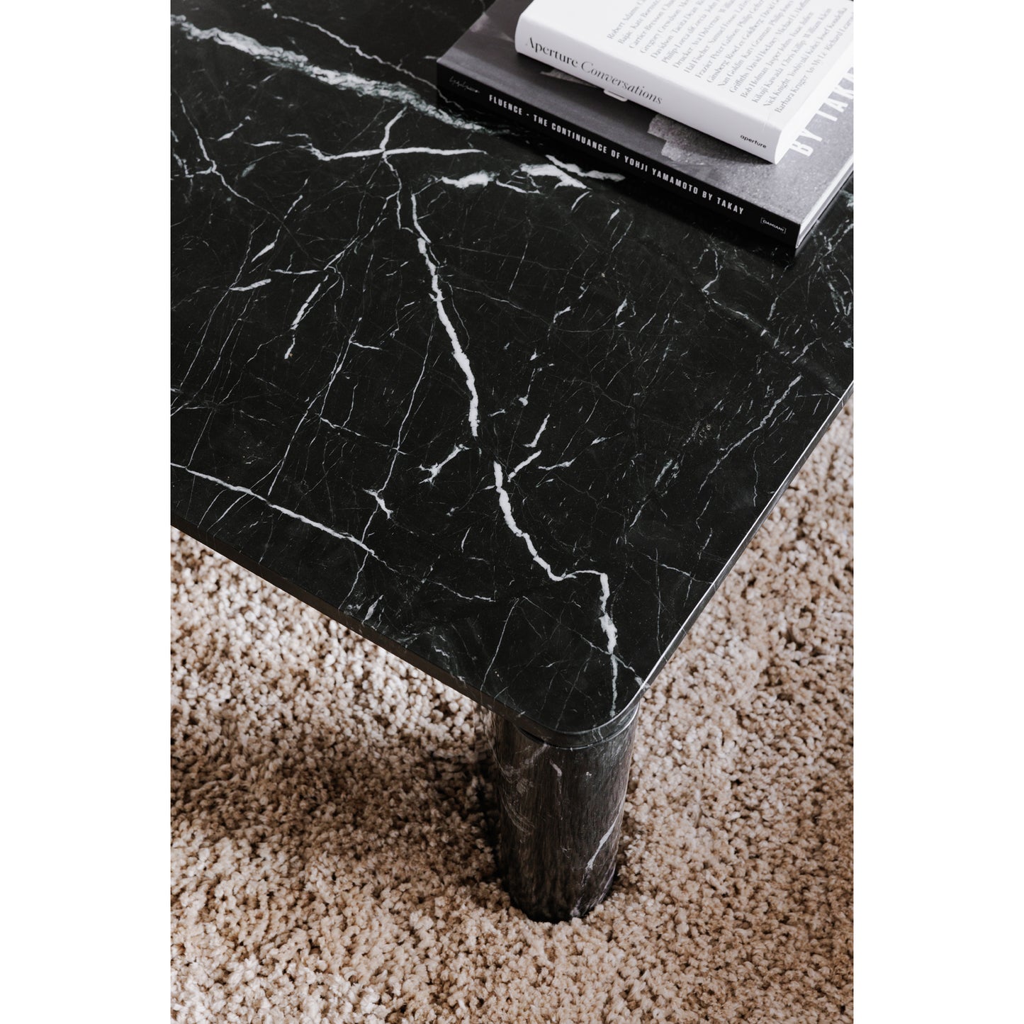 Segment Coffee Table Jetty Black by Moe's Home