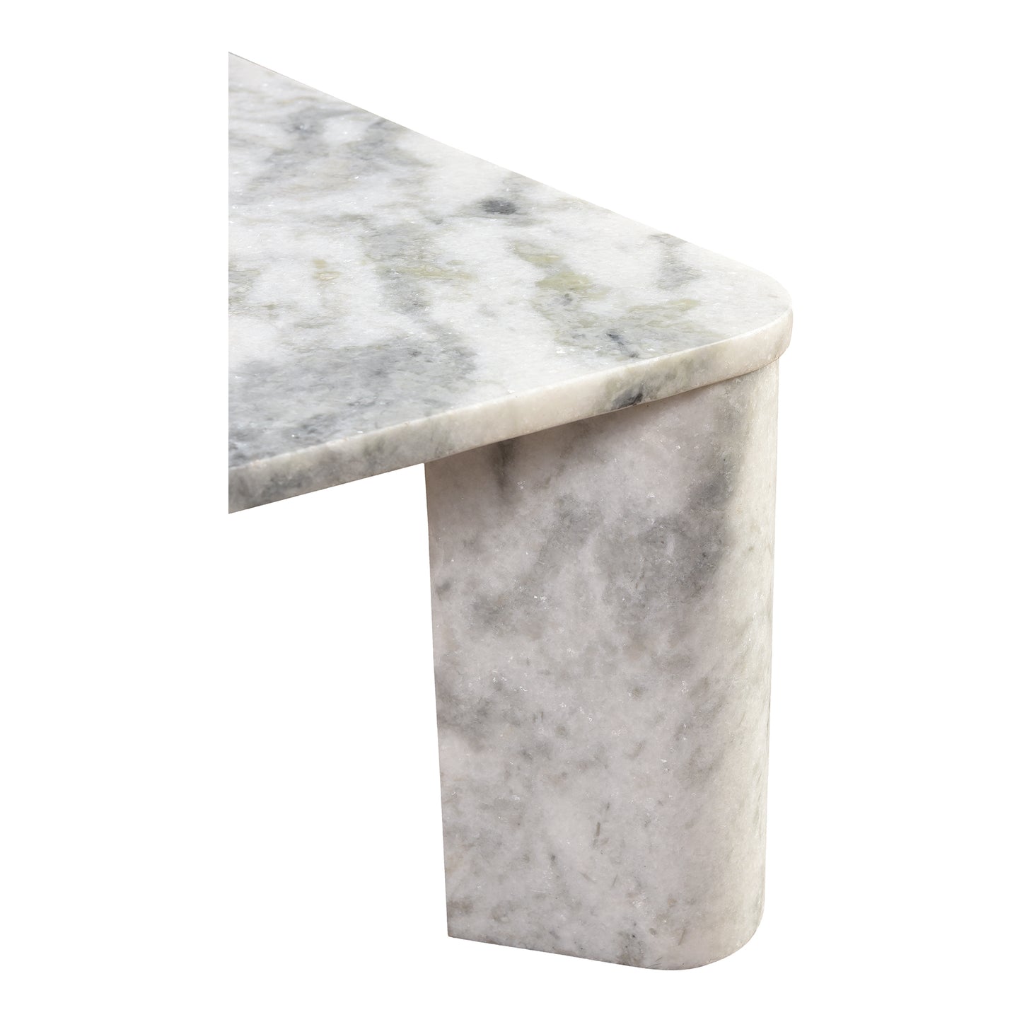 Segment Coffee Table Ashen Grey by Moe's Home