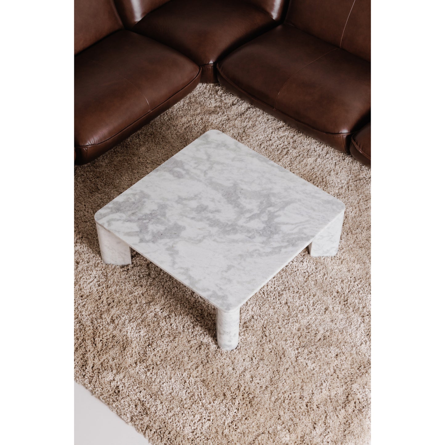 Segment Coffee Table Ashen Grey by Moe's Home