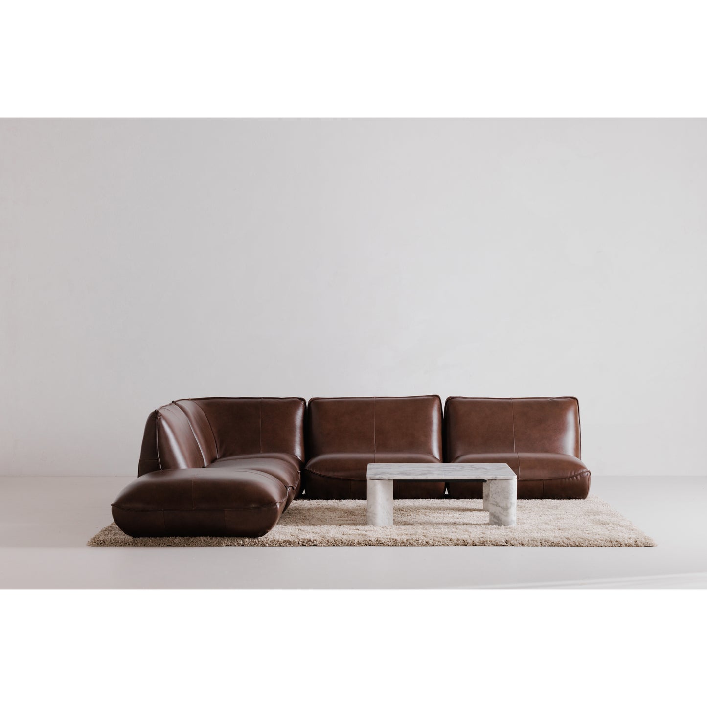Segment Coffee Table Ashen Grey by Moe's Home