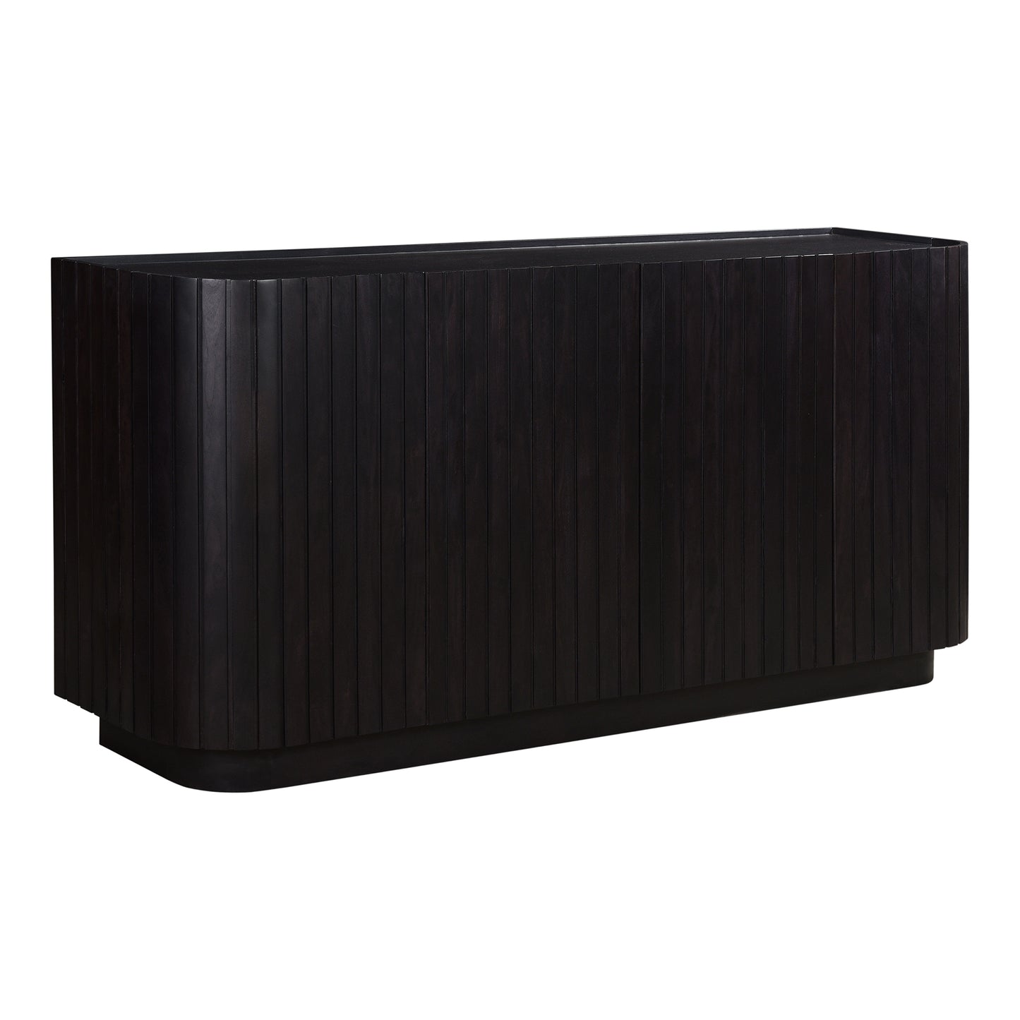Povera 4 Door Sideboard Black by Moe's Home