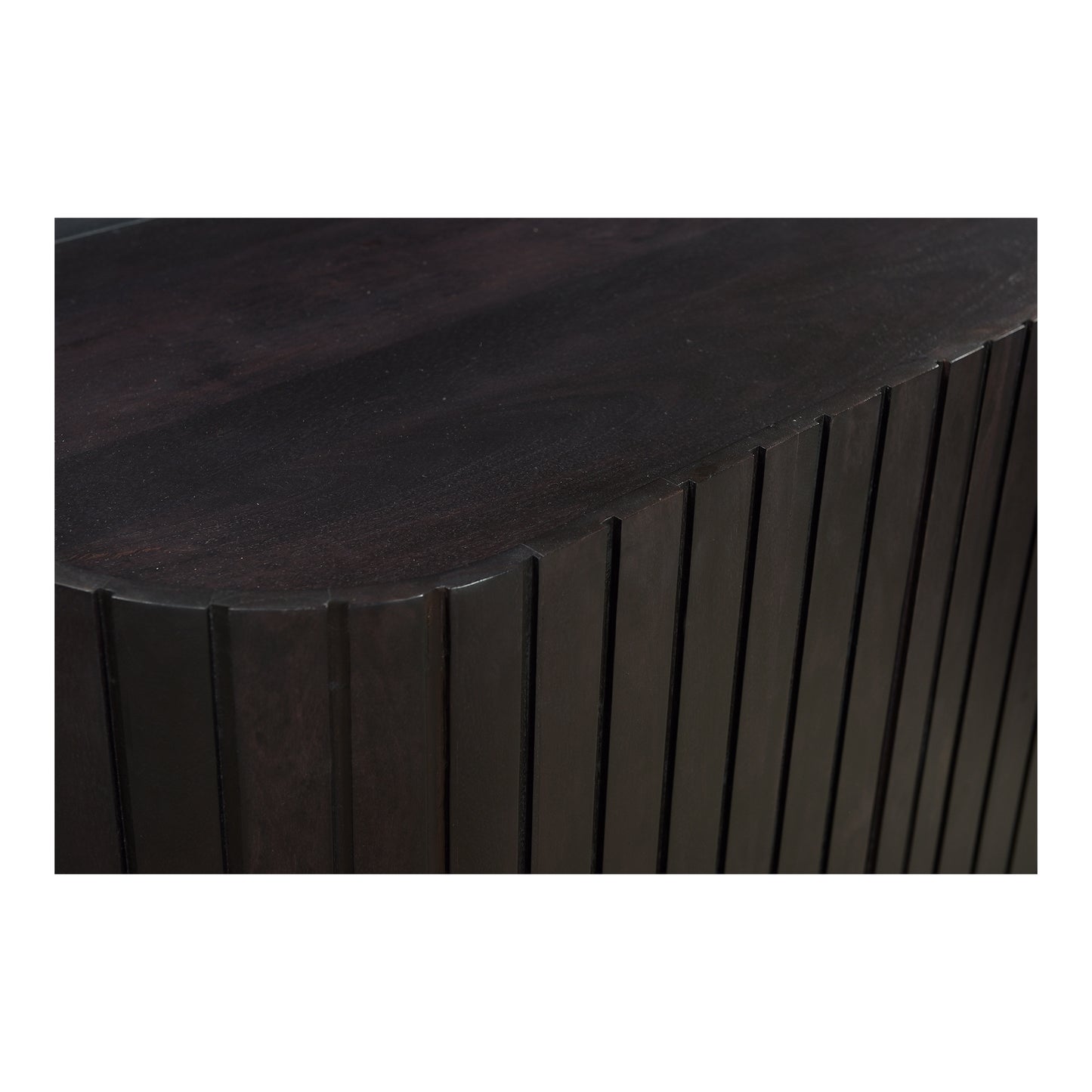 Povera 4 Door Sideboard Black by Moe's Home