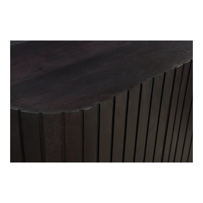 Povera 4 Door Sideboard Black