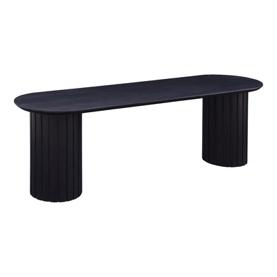 Povera Dining Bench Black by Moe's Home