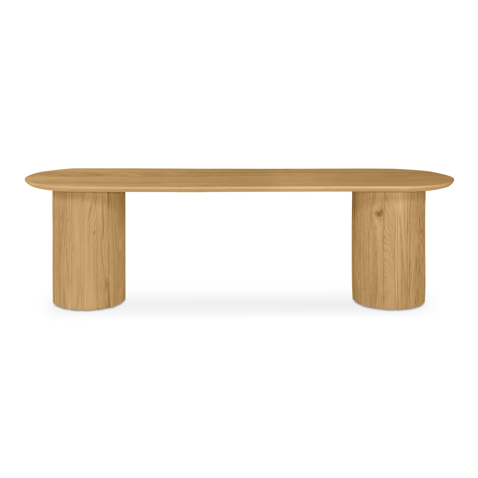 Povera Dining Bench Natural Oak | Natural