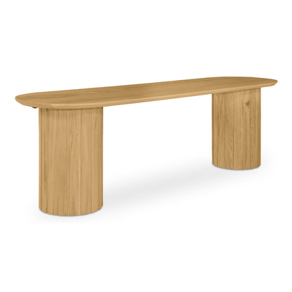 Povera Dining Bench Natural Oak