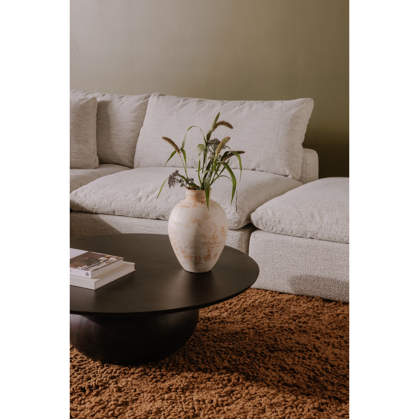 Bradbury Large Coffee Table Black by Moe's Home