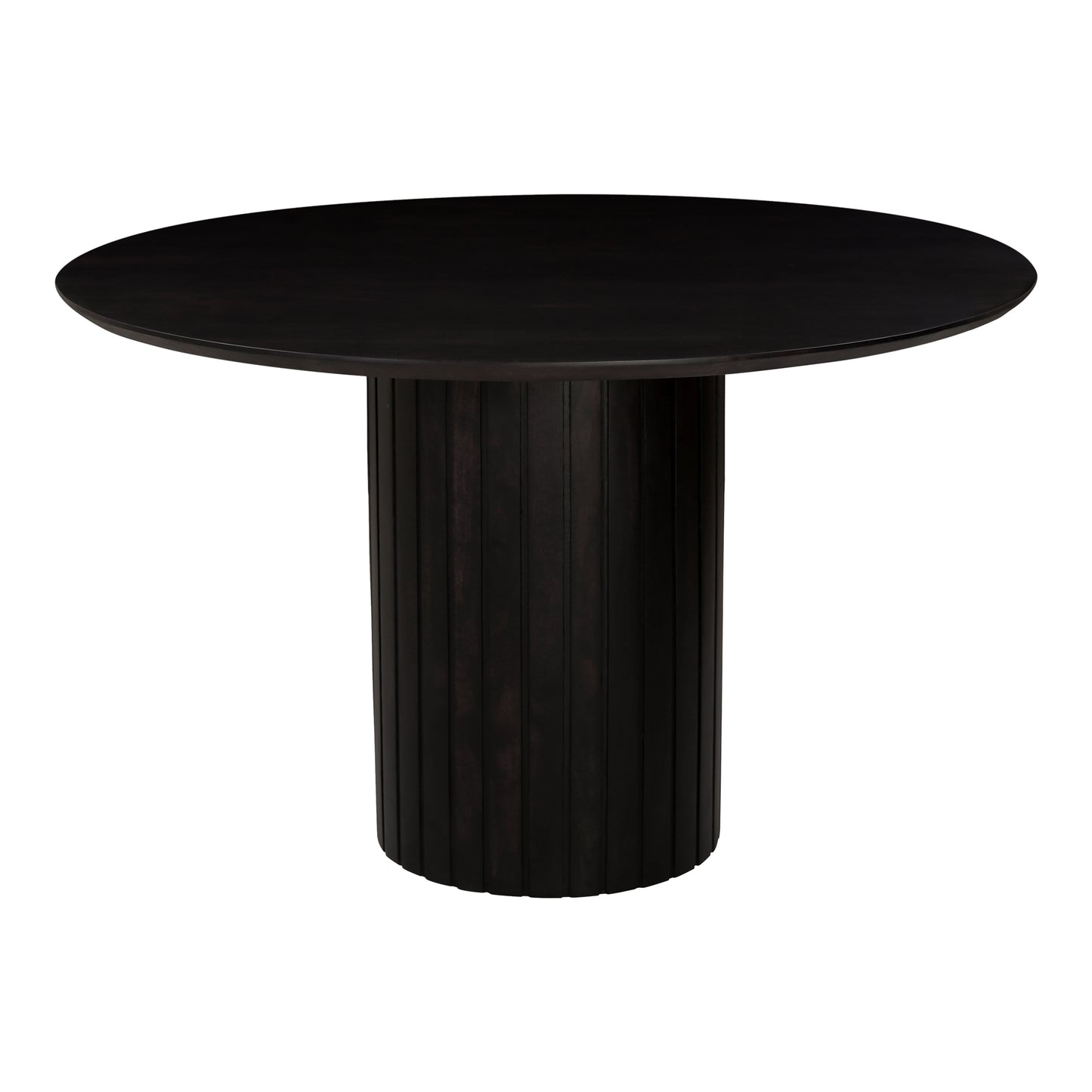 Povera Round Dining Table Black by Moe's Home