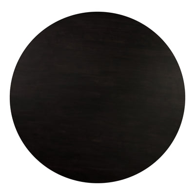 Povera Round Dining Table Black by Moe's Home