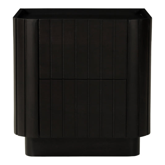 Povera Nightstand Black | Black