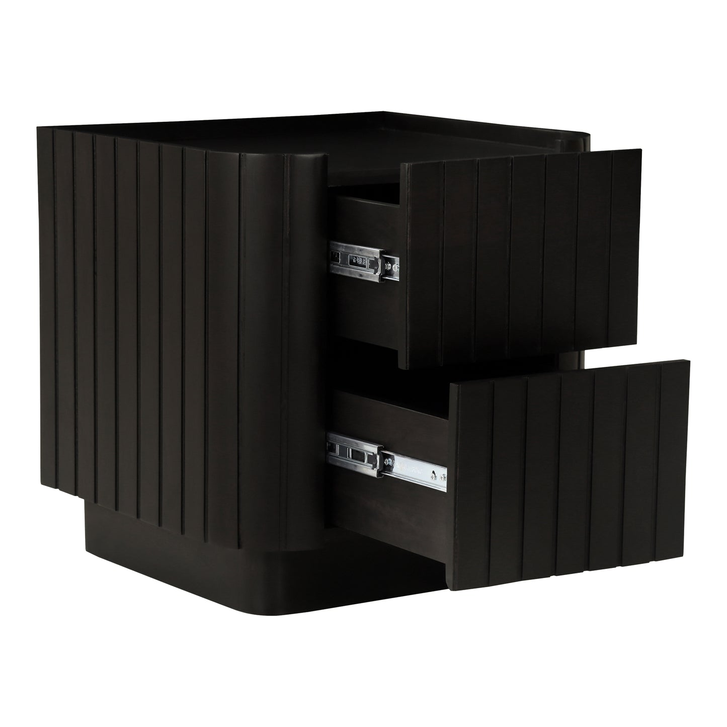 Povera Nightstand Black by Moe's Home