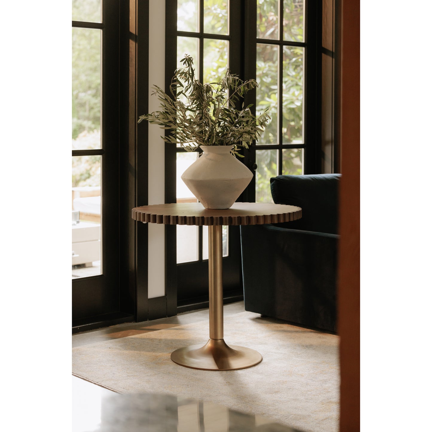 Nomi Cafe Table Brown by Moe's Home