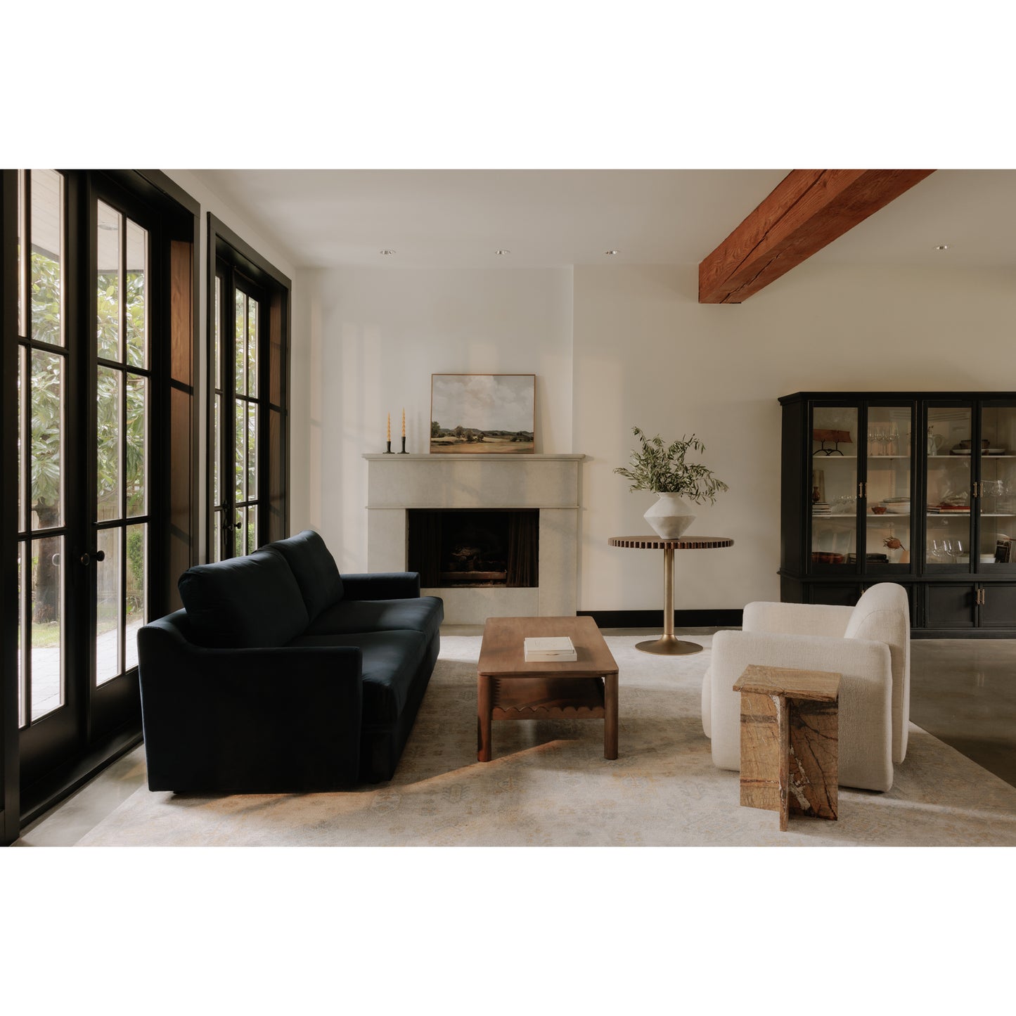 Nomi Cafe Table Brown by Moe's Home