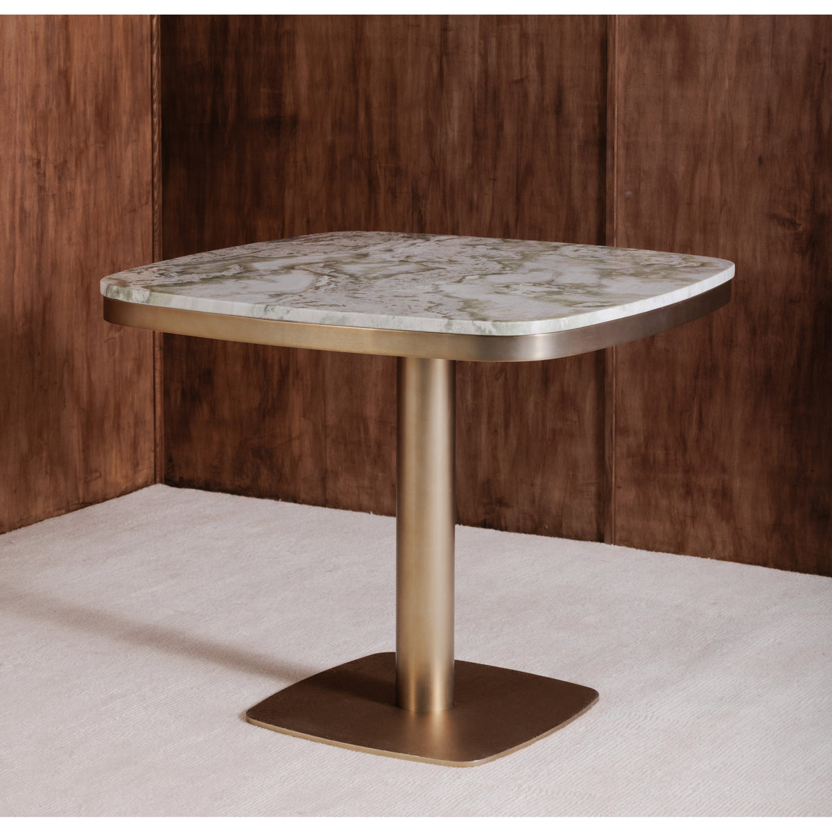 Celeste Cafe Table Green Onyx Marble by Moe's Home