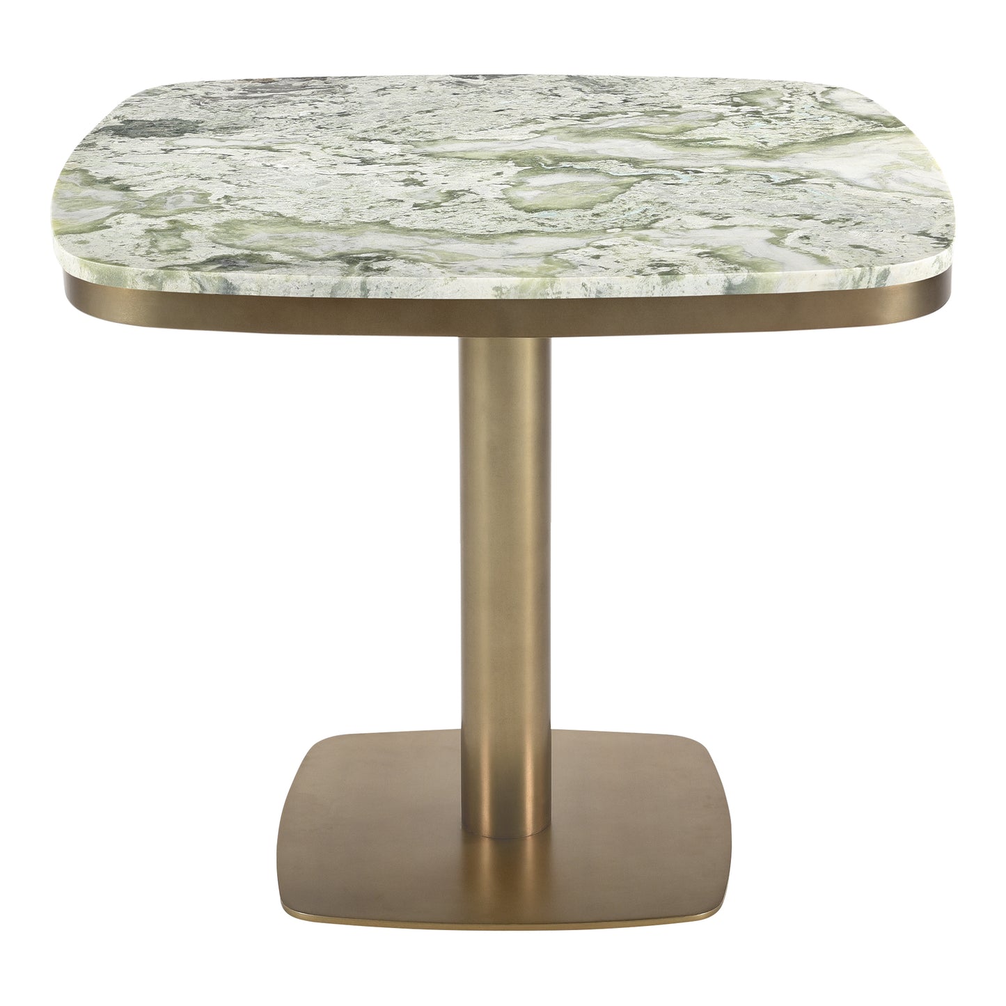 Celeste Cafe Table Green Onyx Marble by Moe's Home