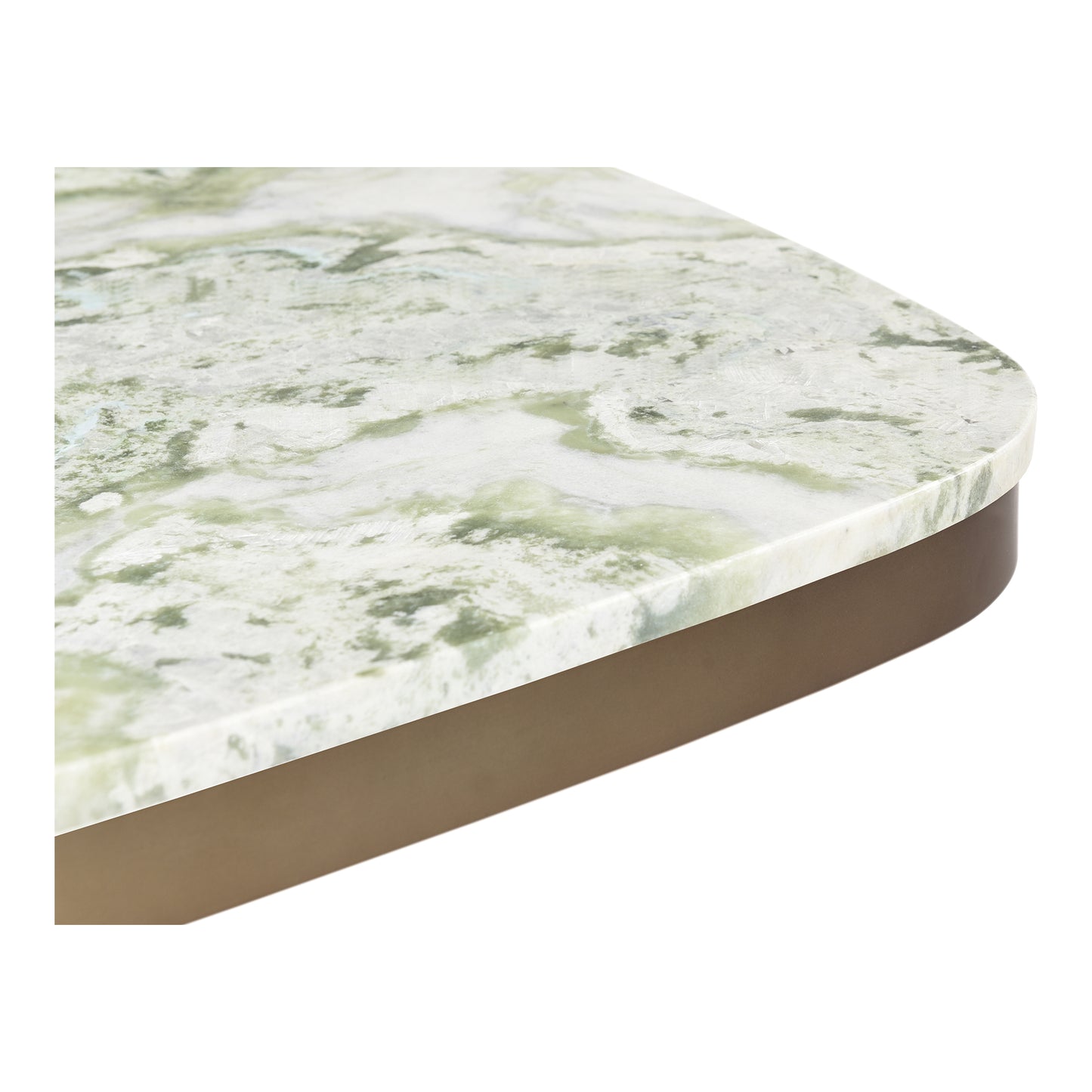 Celeste Cafe Table Green Onyx Marble by Moe's Home