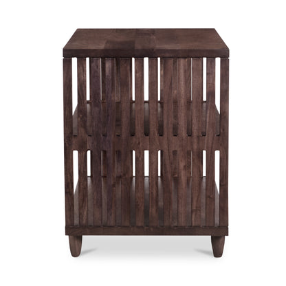 Rhys Side Table Brown