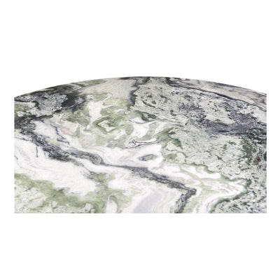 Celia Round Dining Table Green Onyx Marble