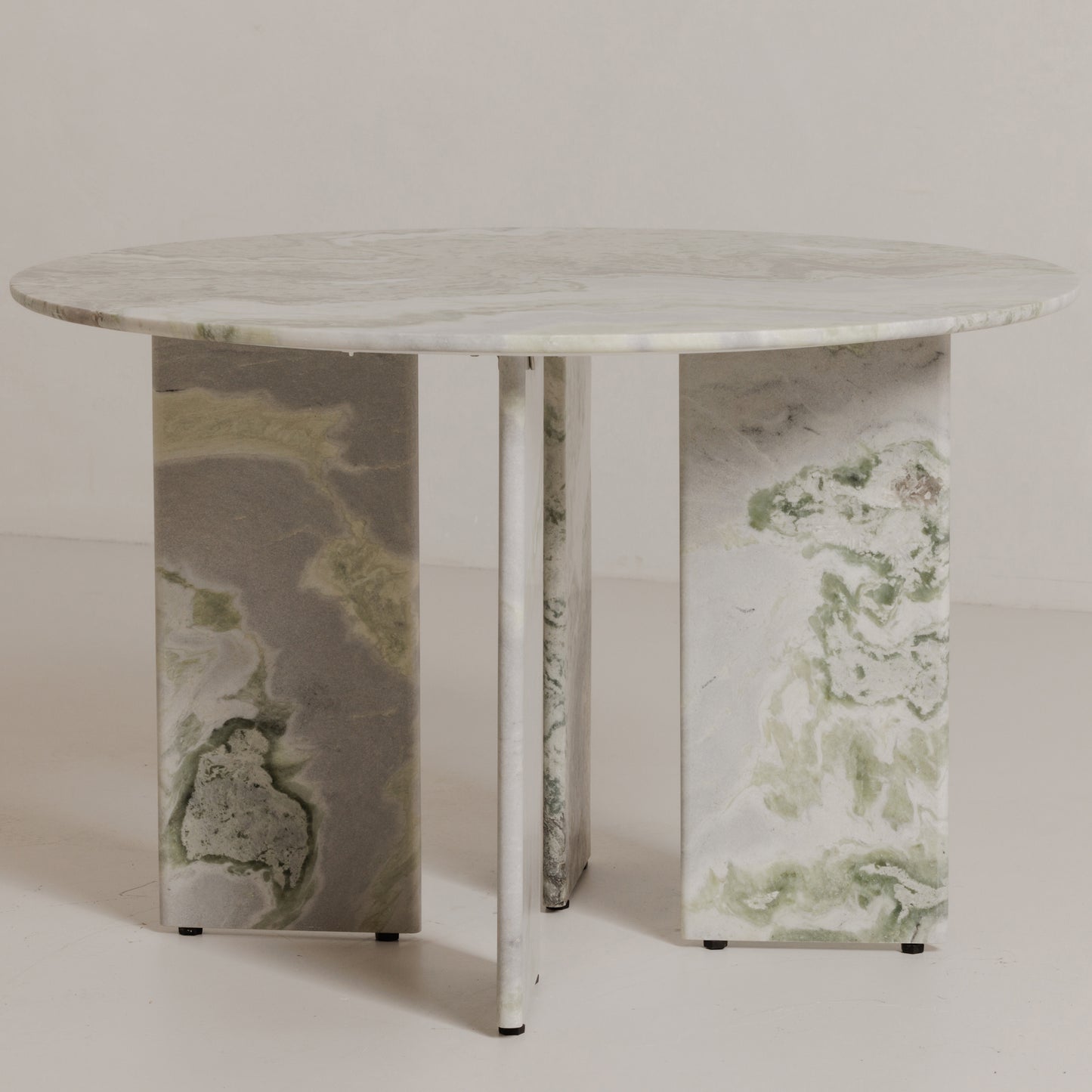 Celia Round Dining Table Green Onyx Marble by Moe's Home