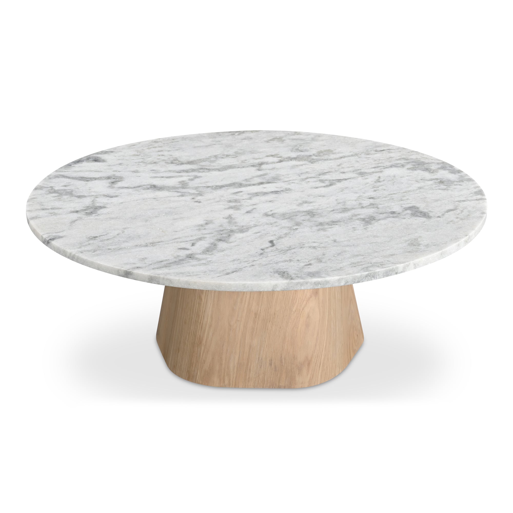 Evelyn Coffee Table Ashen Grey Matrix Marble