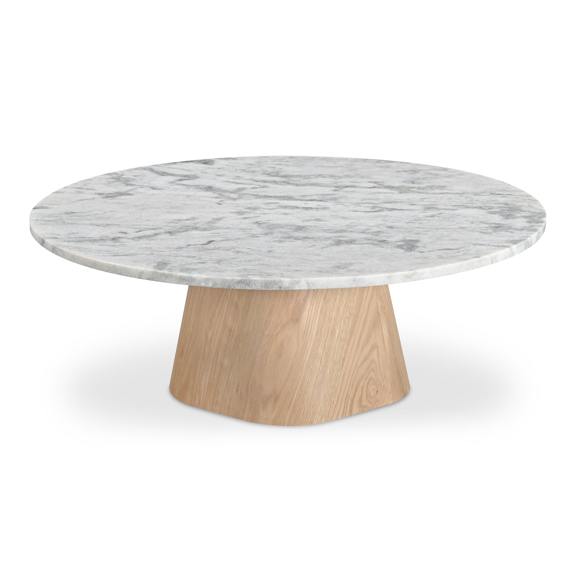 Evelyn Coffee Table Ashen Grey Matrix Marble