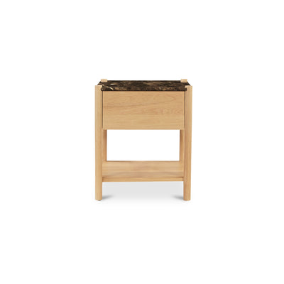 Elio Nightstand Dark Emperador by Moe's Home