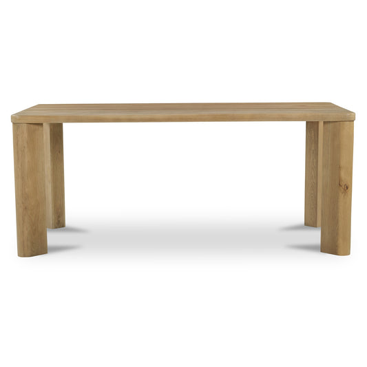 Segment Dining Table Wood Small Heritage by Moe's Home