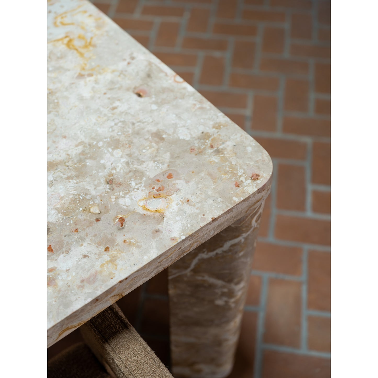 Segment Dining Table Panther Stone by Moe's Home