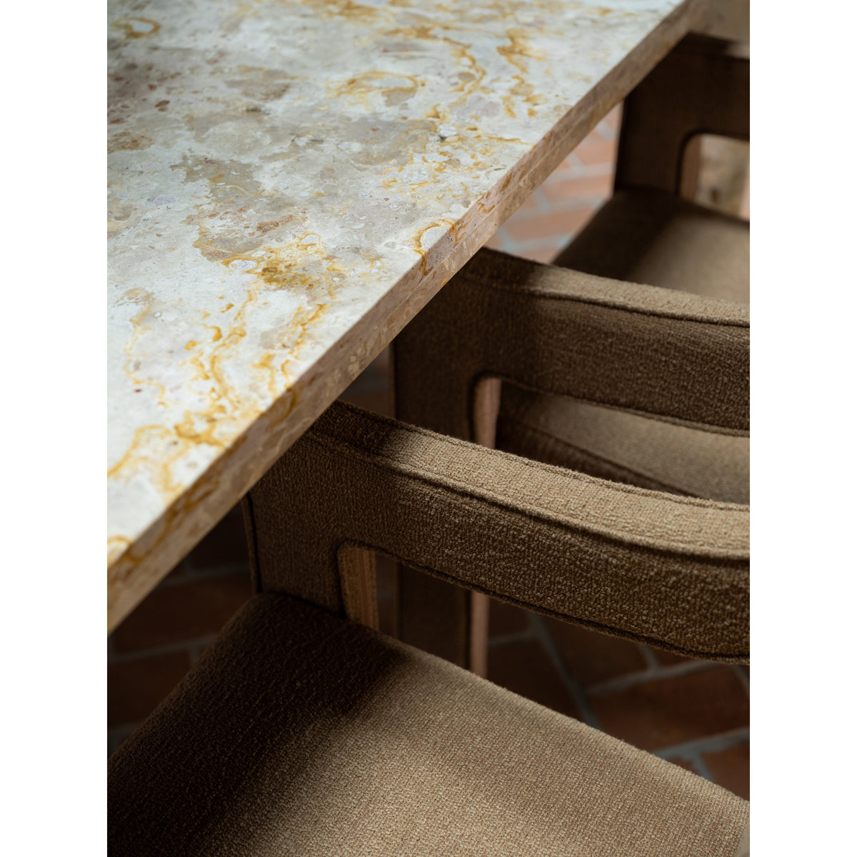 Segment Dining Table Panther Stone by Moe's Home